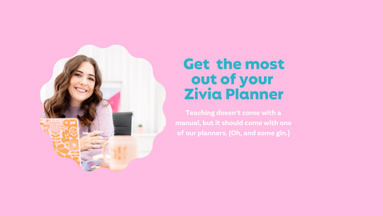 Zivia Planners: The Ultimate Flexibility for Organised Teachers!