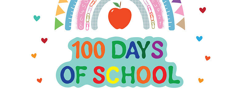 10 Easy Ways to Celebrate the 100 days of school | Zivia Designs