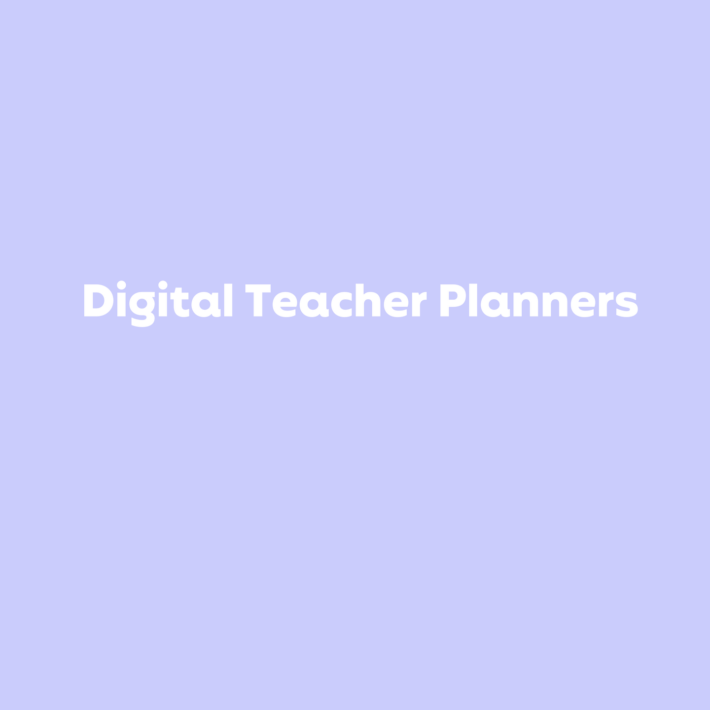 2025 Digital Planners