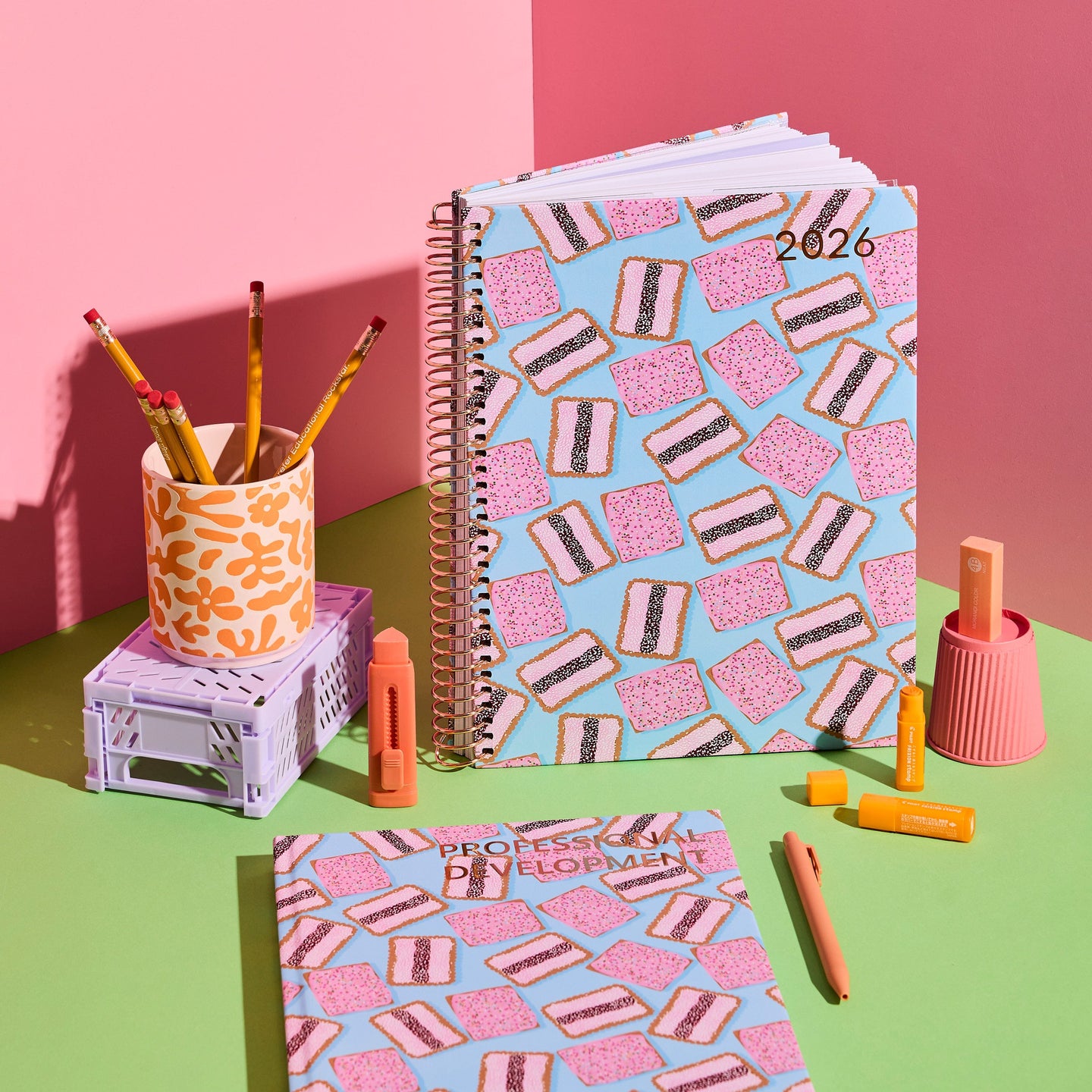 2026 Coil Weekly Teacher Planners | Vibrant