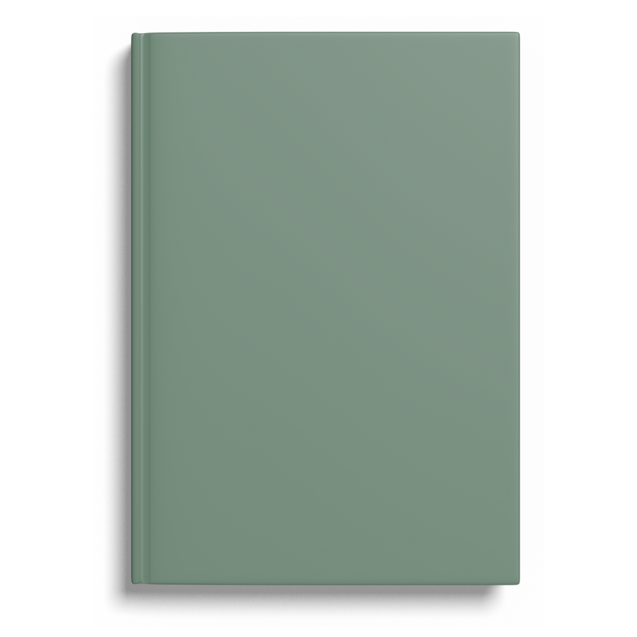 A4 Hardcover Notebook - Olive