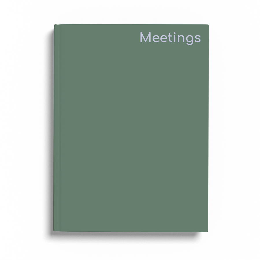 Olive Meeting Notebook