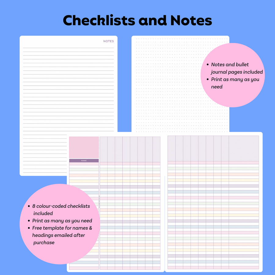 2026 Printable Daily Teacher Planner