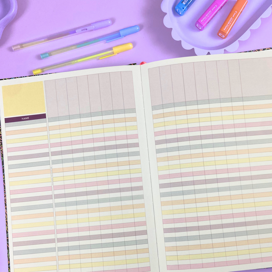 Olive | Assessment Record Book | Class Lists Only