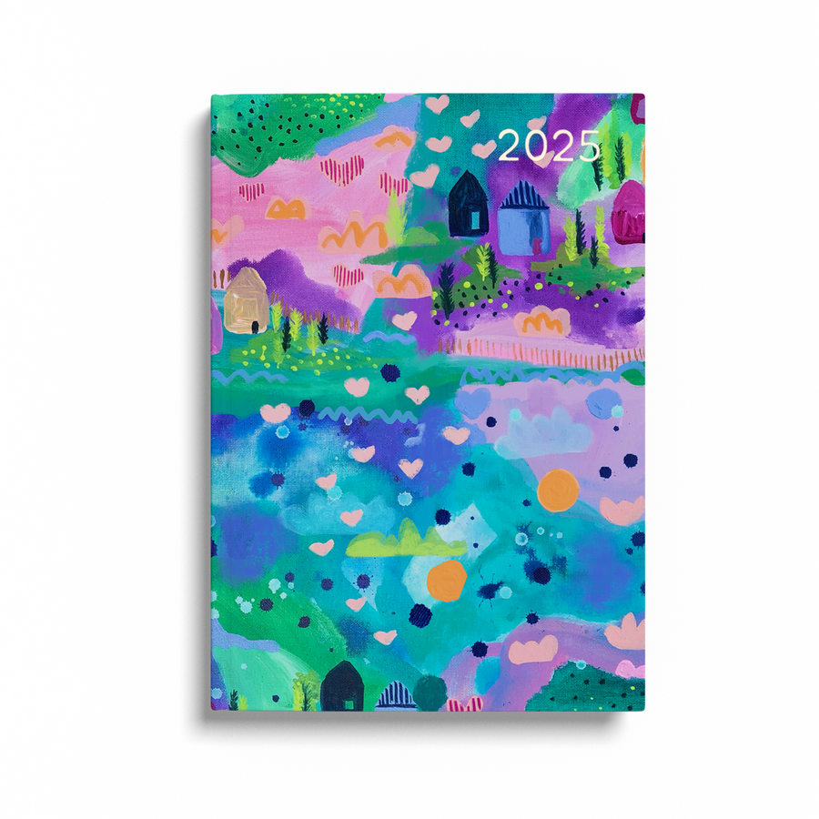 After The Rain - 2025 Vertical Weekly Teacher Planner-Zivia Designs