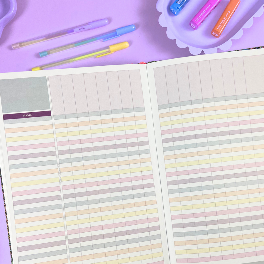 Olive | Assessment Record Book | Class Lists Only