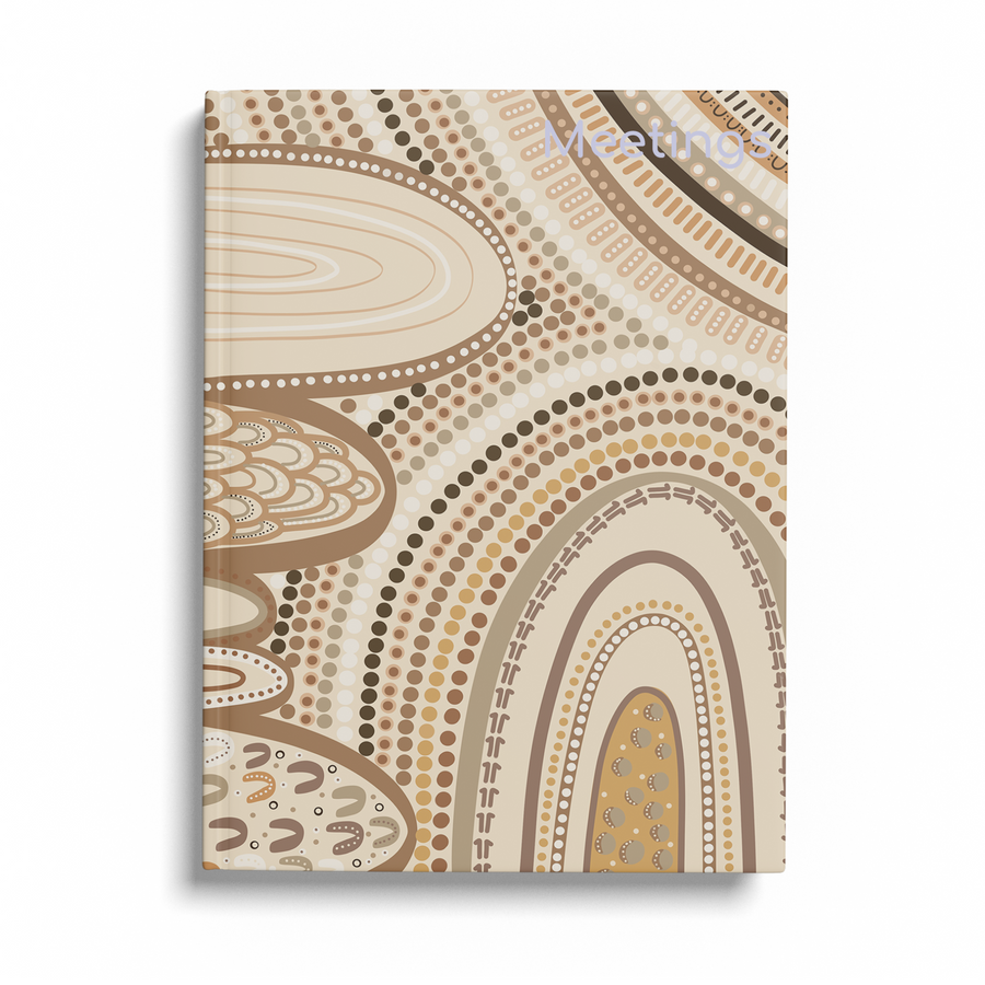 Sand Waves Meeting Notebook