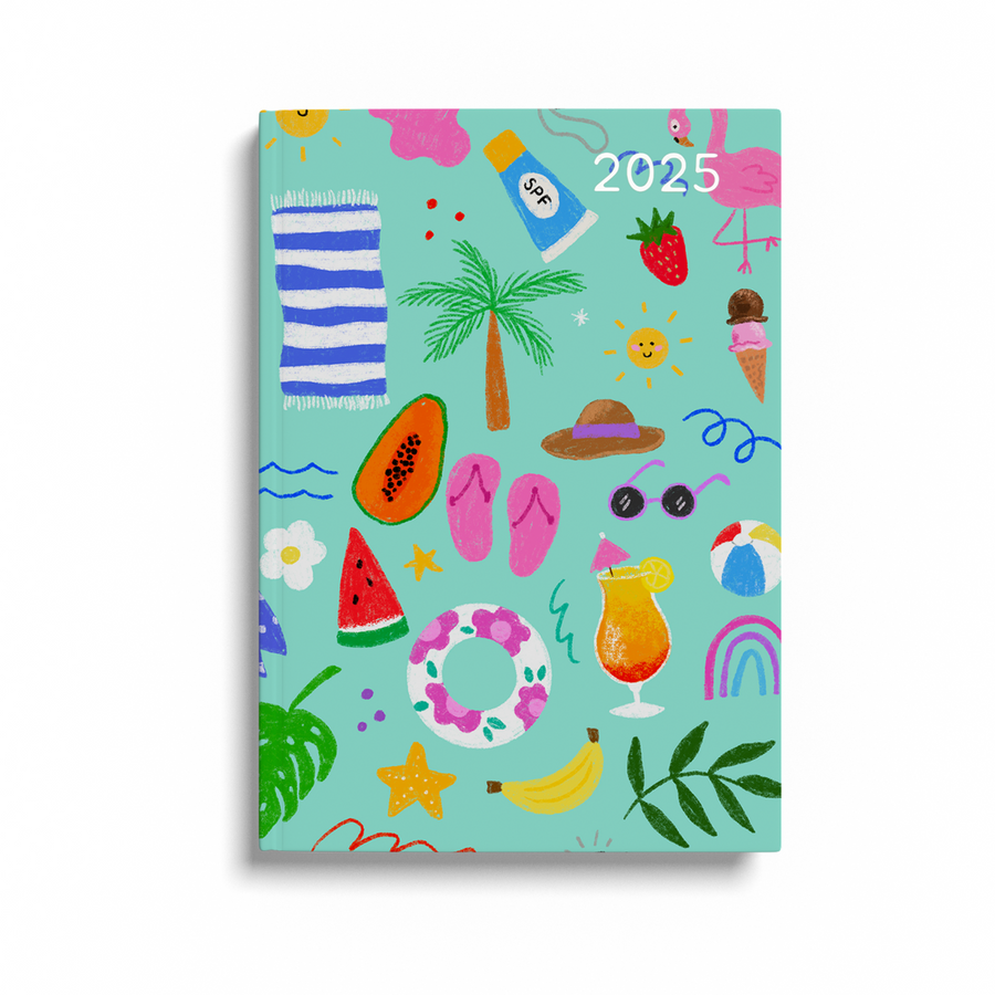 After The Rain - 2025 Vertical Weekly Teacher Planner-Zivia Designs