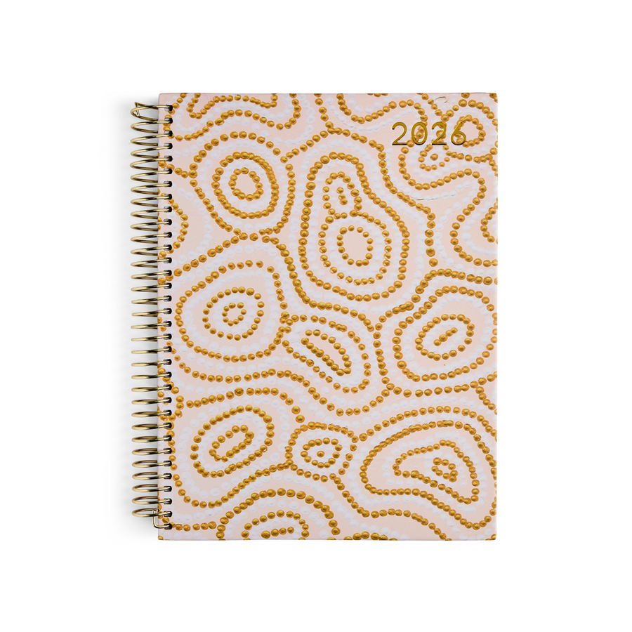 Ripples | 2026 Coil Weekly Teacher Planner | Vibrant