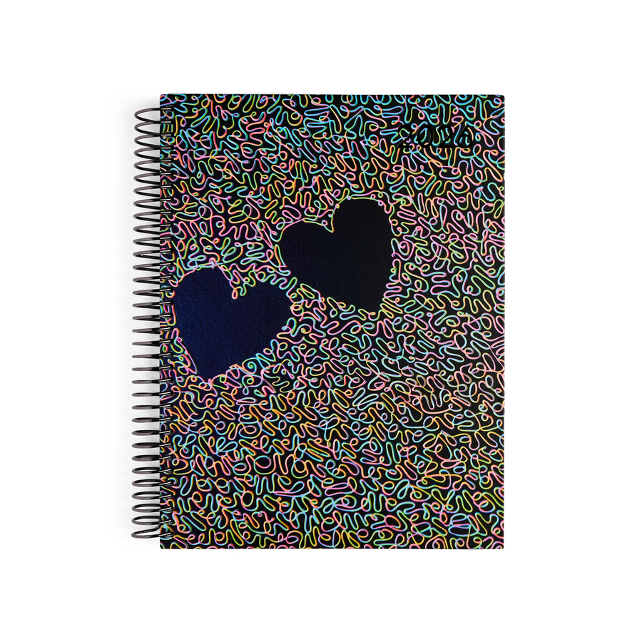 Squigg Hearts | 2026 Coil Daily Teacher Planner