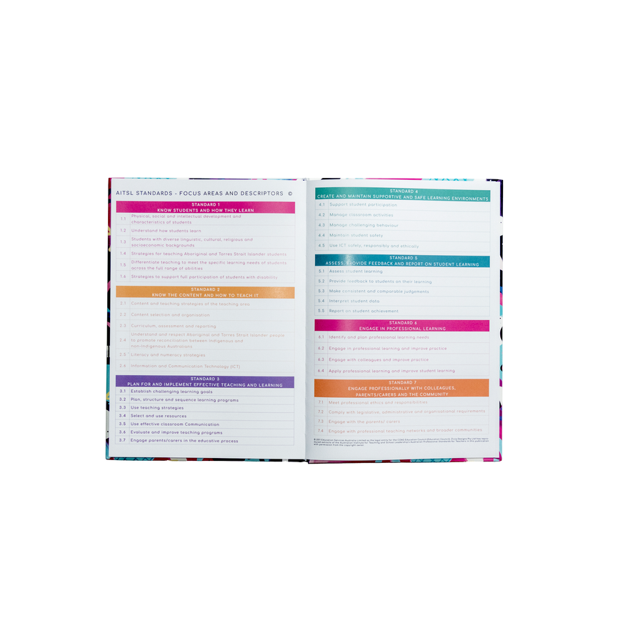 Limited Edition Professional Development Logbook-Zivia Designs