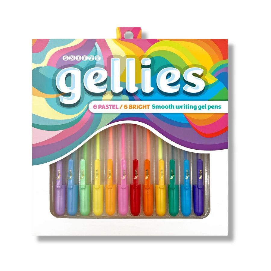 Gellies - Coloured Gel Pen Set-Zivia Designs