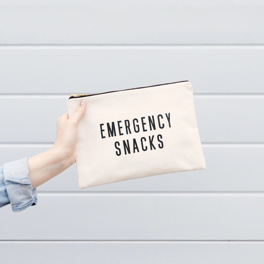 Canvas Emergency Snack Pouch - Natural