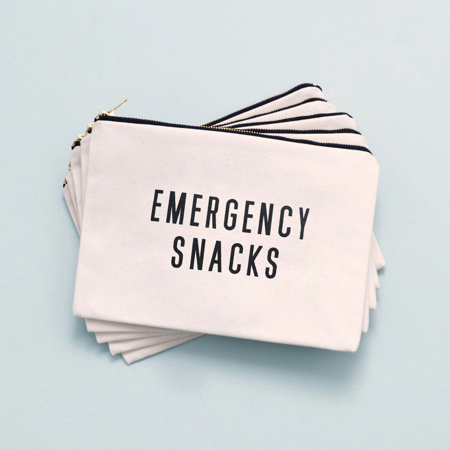 Canvas Emergency Snack Pouch - Natural