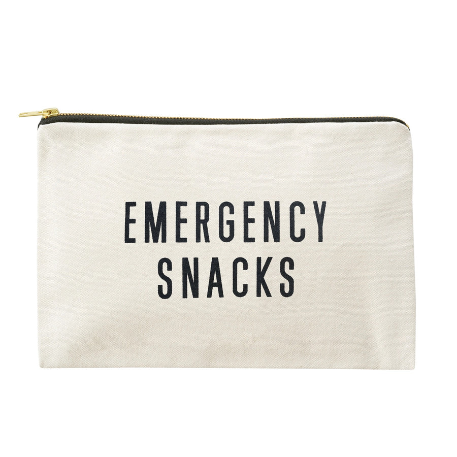 Canvas Emergency Snack Pouch - Natural