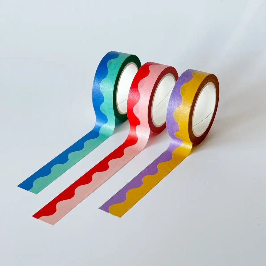 Squiggle Washi Tape - 3 Pack