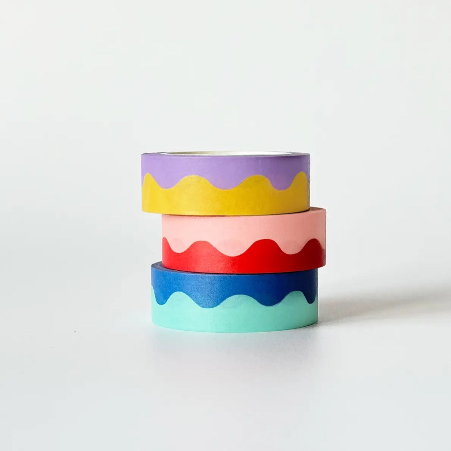 Squiggle Washi Tape - 3 Pack