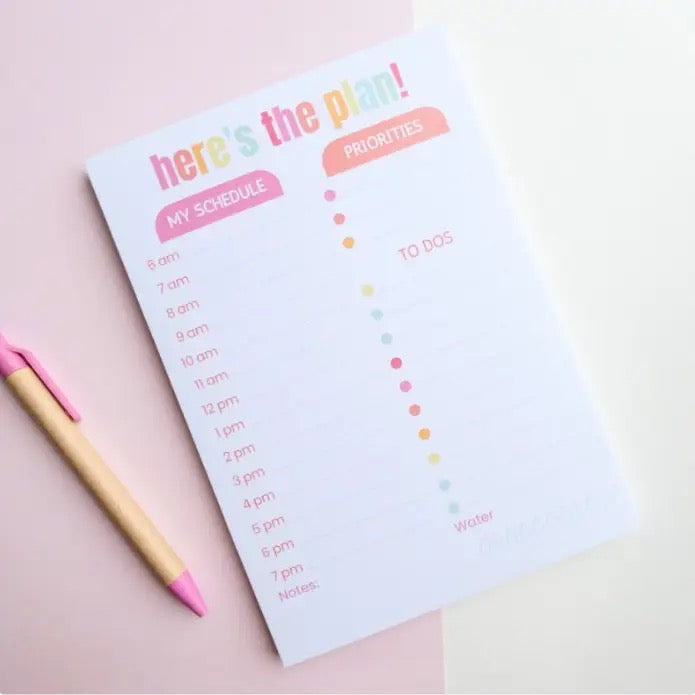 Daily Planner Pad