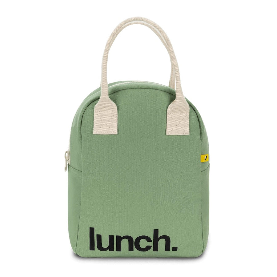 Moss Zipper Lunch Bag