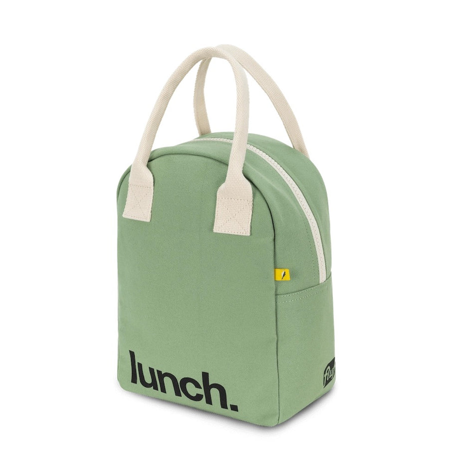 Moss Zipper Lunch Bag