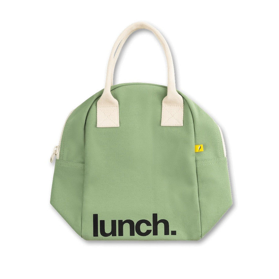 Moss Zipper Lunch Bag