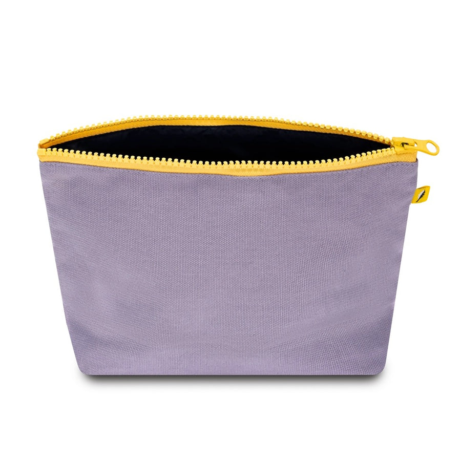 Lavender Mid Zip Pouch