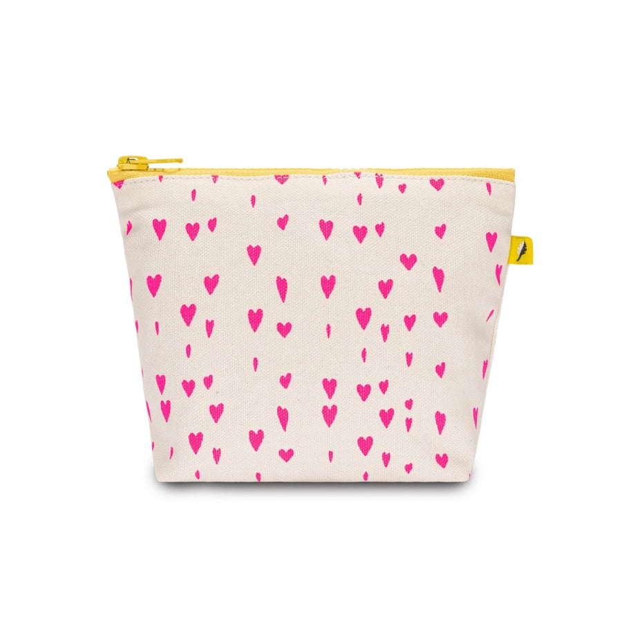 Hearts Tiny Zip Pouch