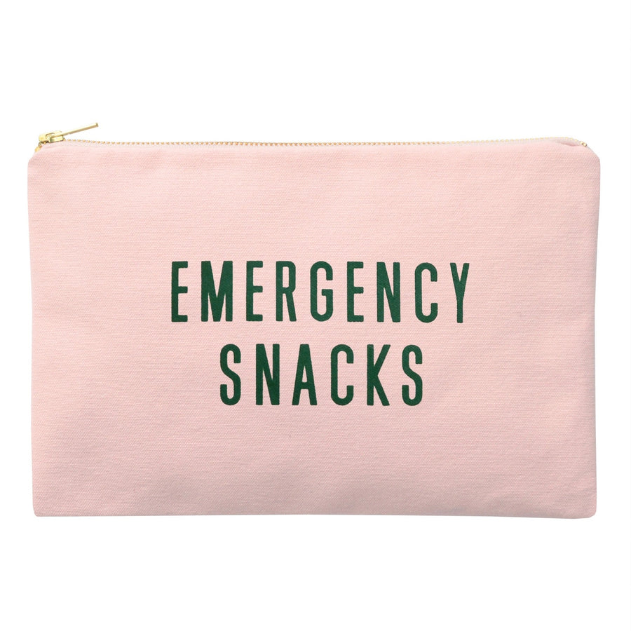 Canvas Emergency Snack Pouch - Pink