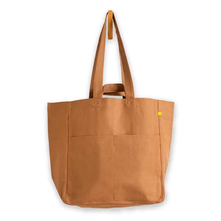 Nutmeg - Large Box Tote Bag