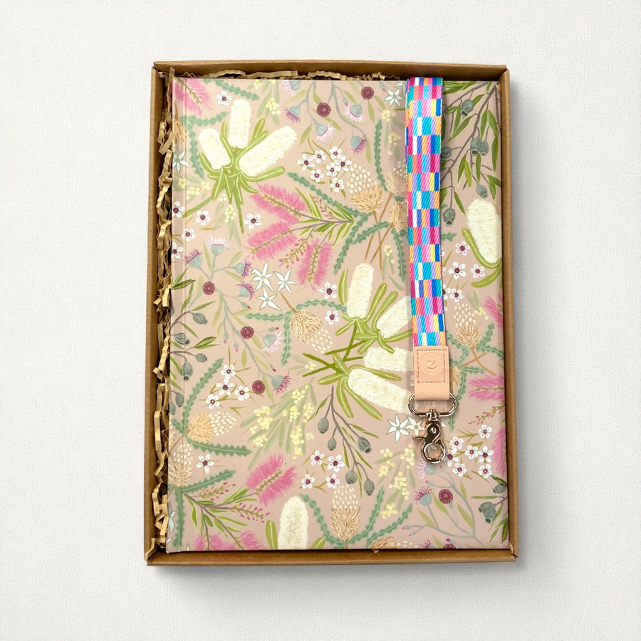 Teacher Gift Box | A4 Hardcover Notebook  & Lanyard