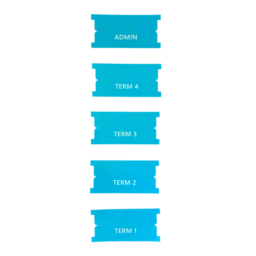Term Tab Stickers-Zivia Designs