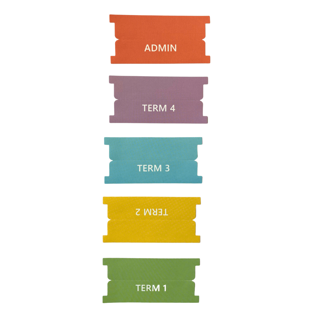 Term Tab Stickers