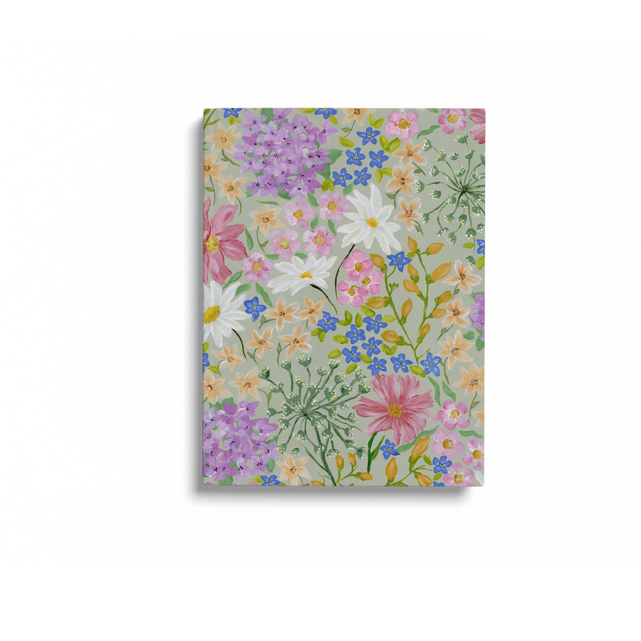 Two Hands, One Garden A5 Hardcover Notebook