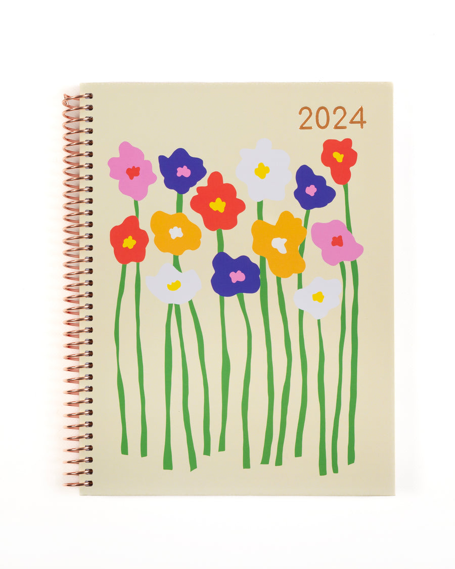 Bloom Tall - 2024 Weekly Teacher Planner-Zivia Designs