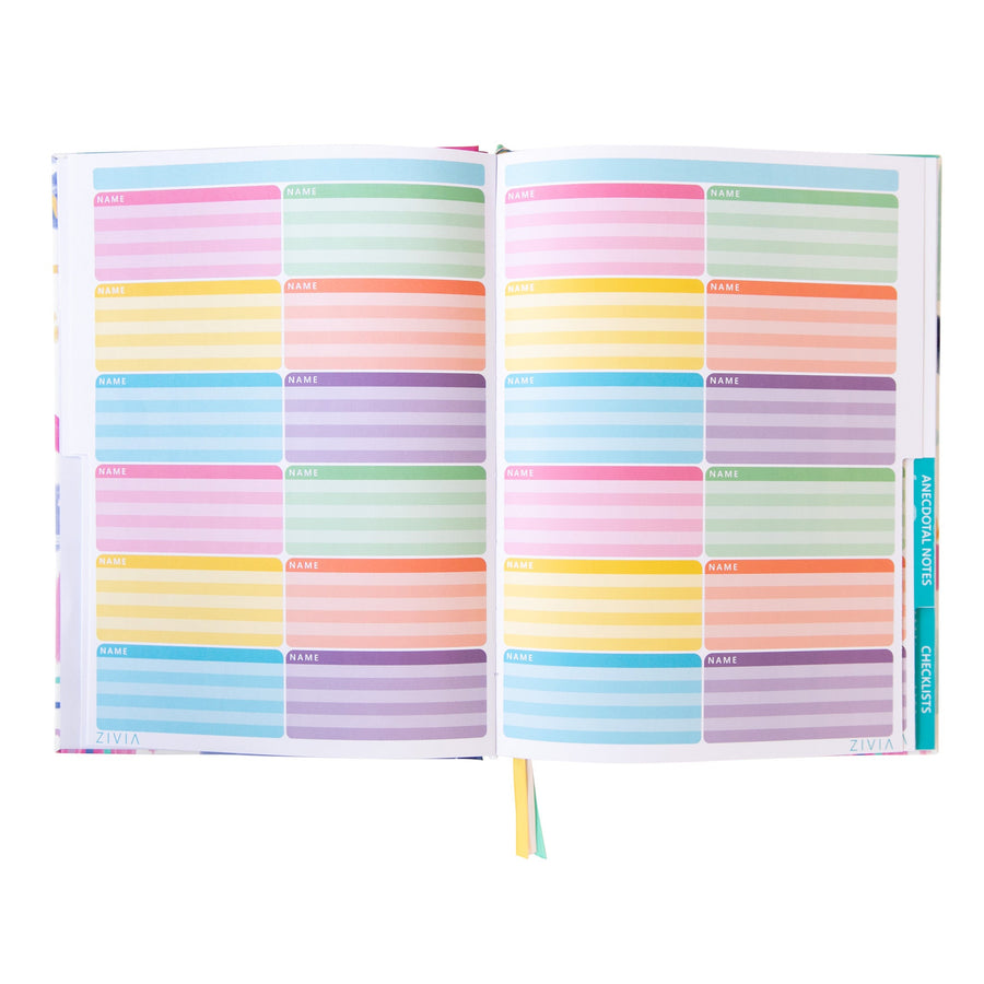 Assessment Record Keeping Book - Lay Flat-Zivia Designs