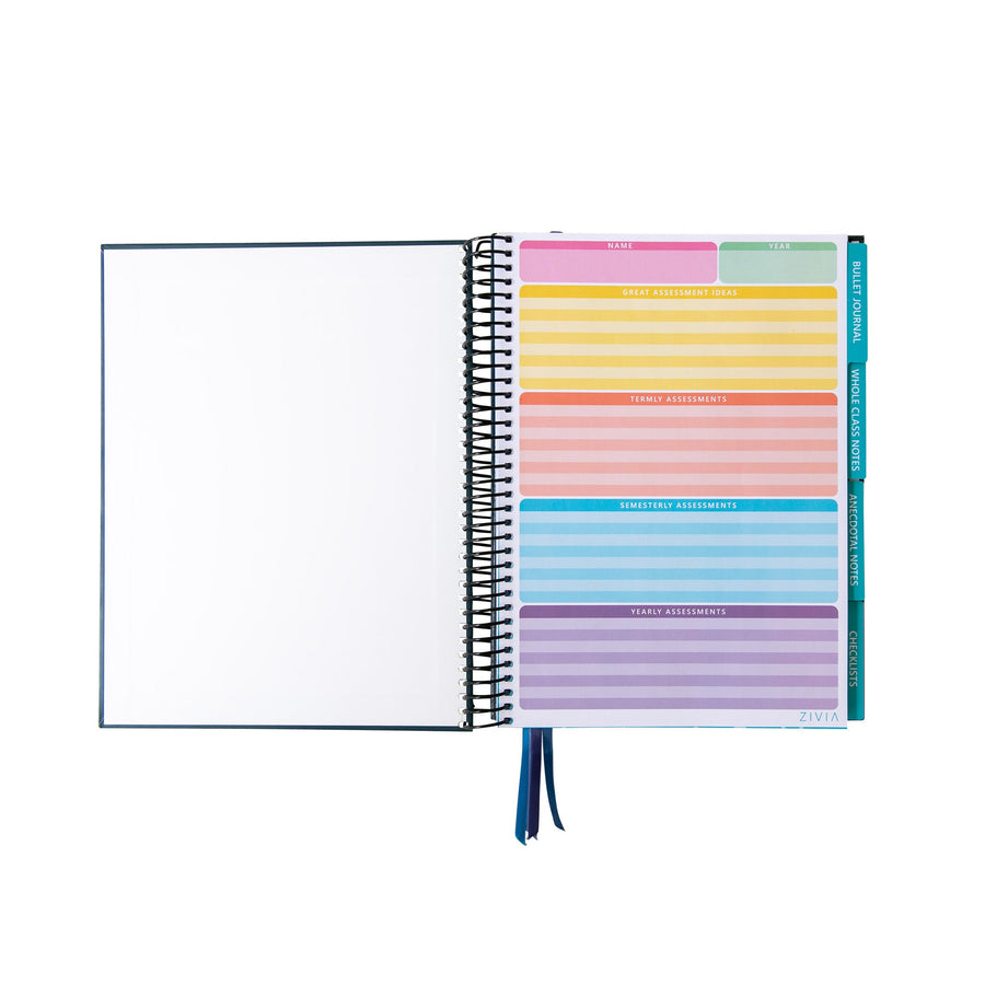 Assessment Record Keeping Book - Coil Bound-Zivia Designs