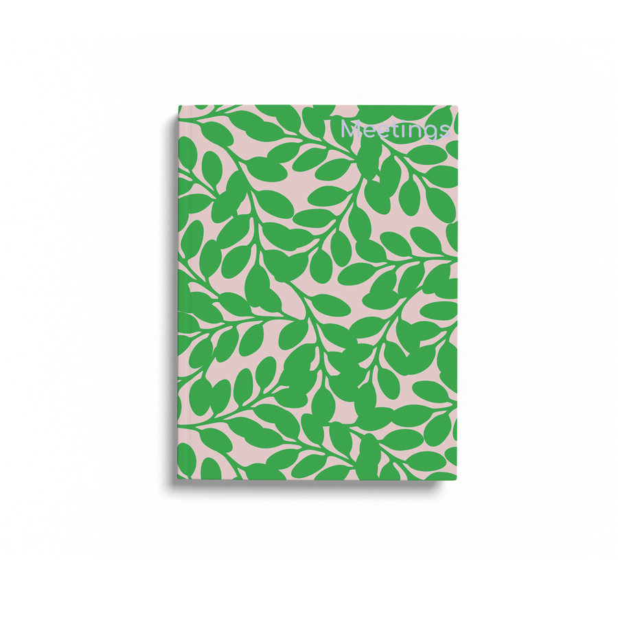 Leafy Maze Meeting Notebook