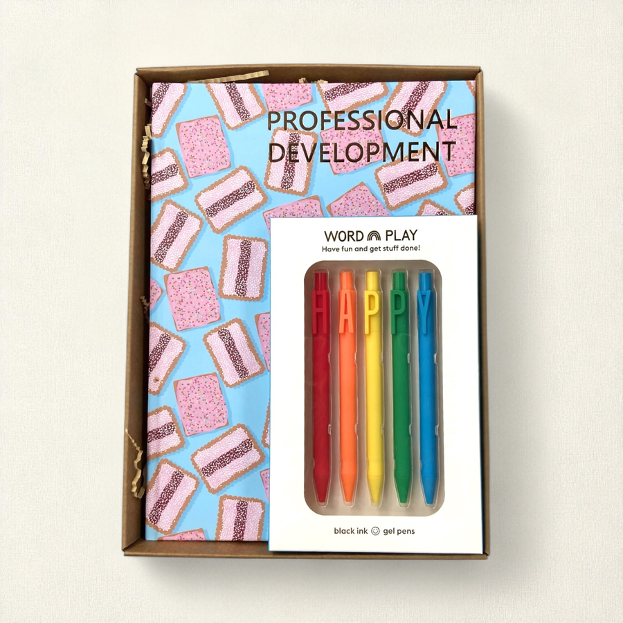 Teacher Gift Box | Professional Development Logbook & Pen Set