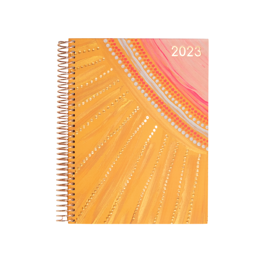 2023 Day-To-A-Page Teacher Planner-Zivia Designs
