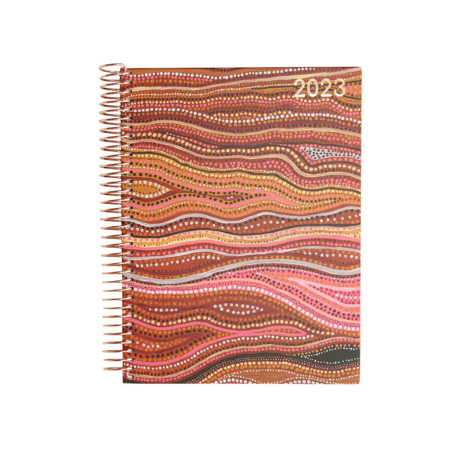2023 Day-To-A-Page Teacher Planner-Zivia Designs