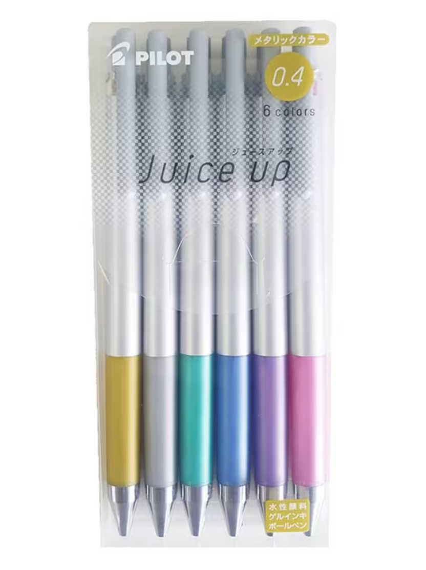 Juice Up Pens - Metallic 6 Pack-Zivia Designs